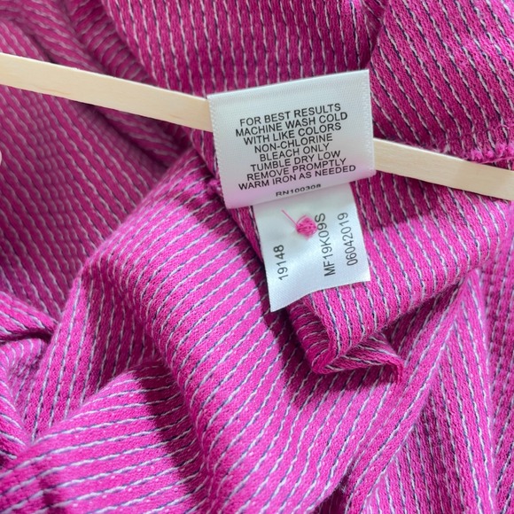 Peter Millar Polo Shirt Men L Purple Casual Preppy Cotton Polka Dots Golf - Picture 4 of 8